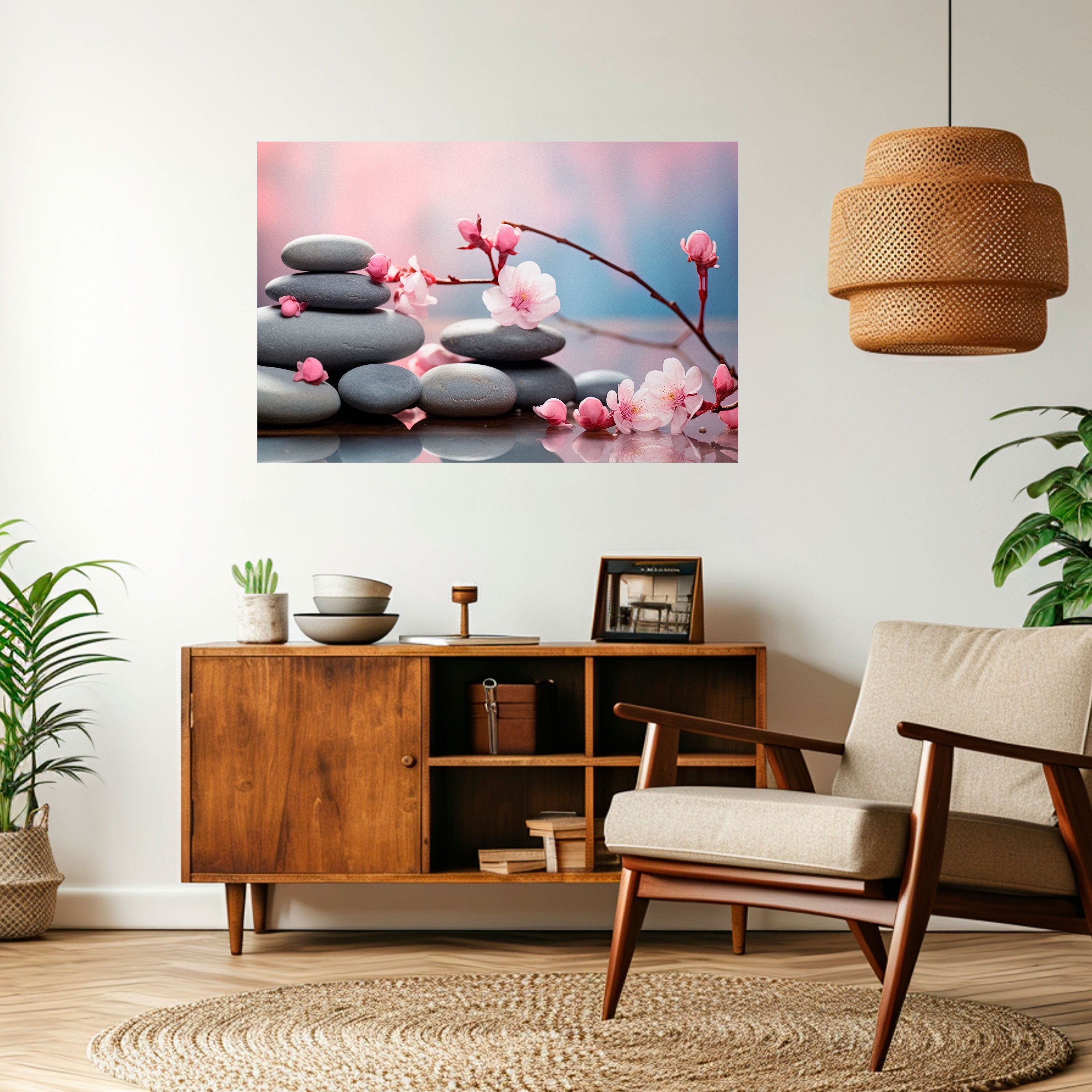 BALANCE OF NATURE Peel and Stick Horizontal Poster