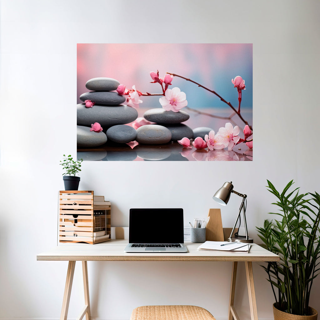 BALANCE OF NATURE Peel and Stick Horizontal Poster