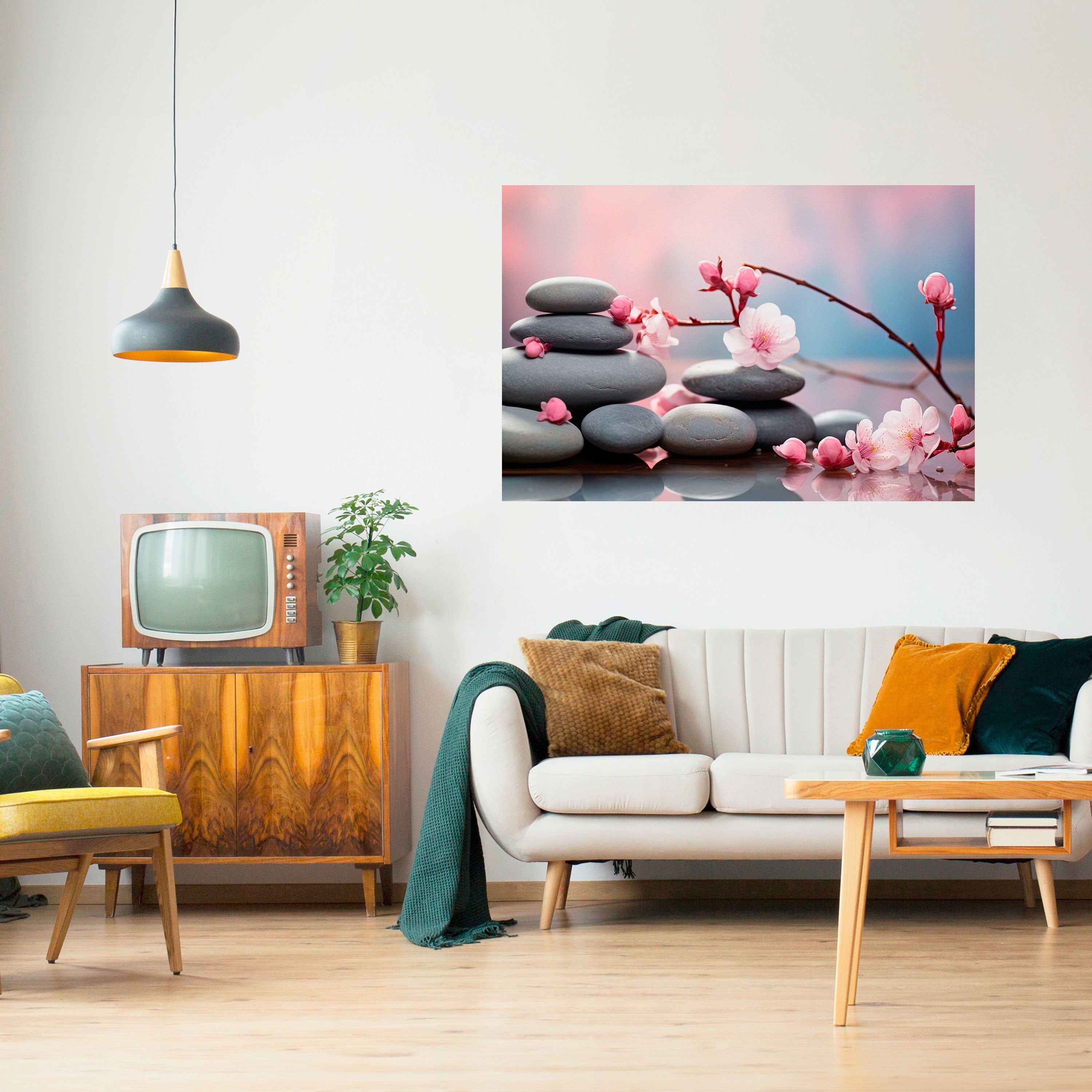 BALANCE OF NATURE Peel and Stick Horizontal Poster