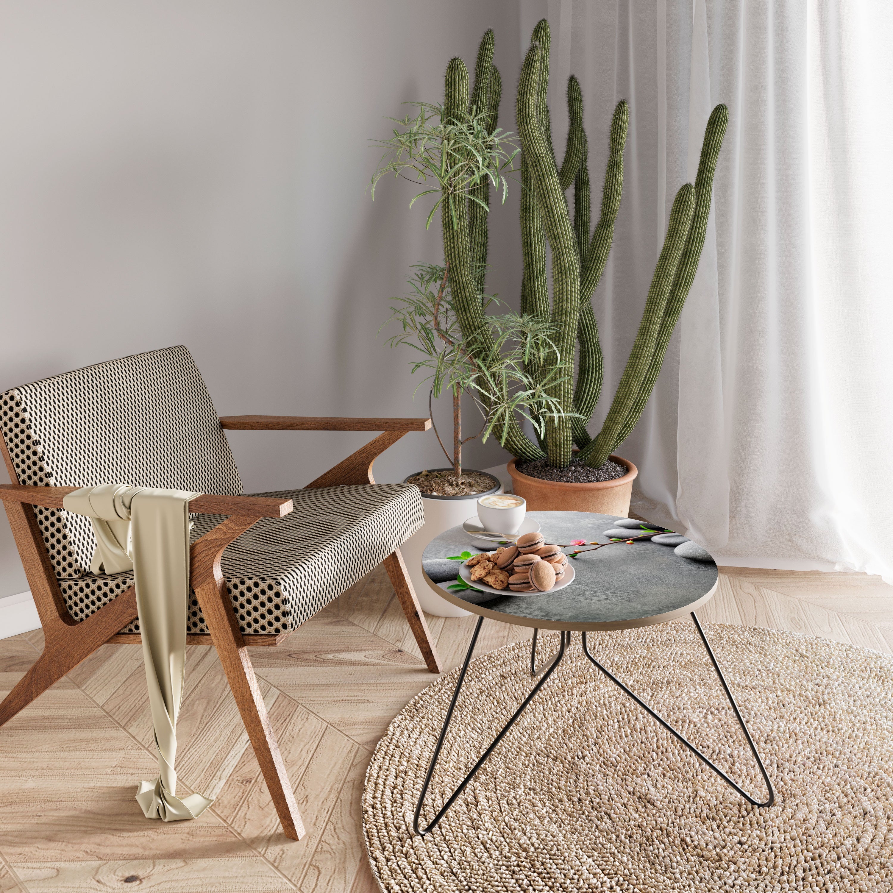 STONES AND BLOSSOMS Mesa de Centro 60