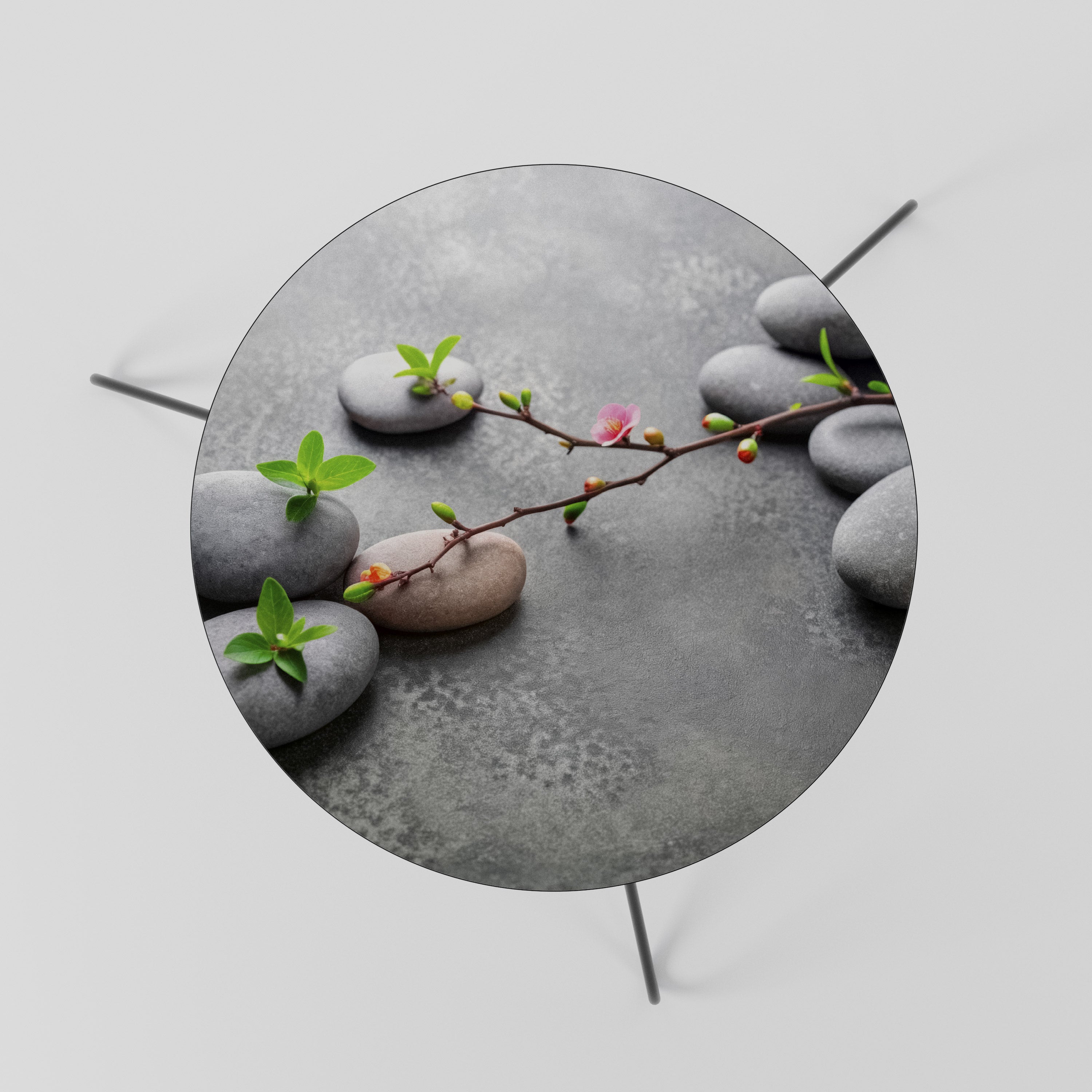 STONES AND BLOSSOMS Mesa de Centro 60