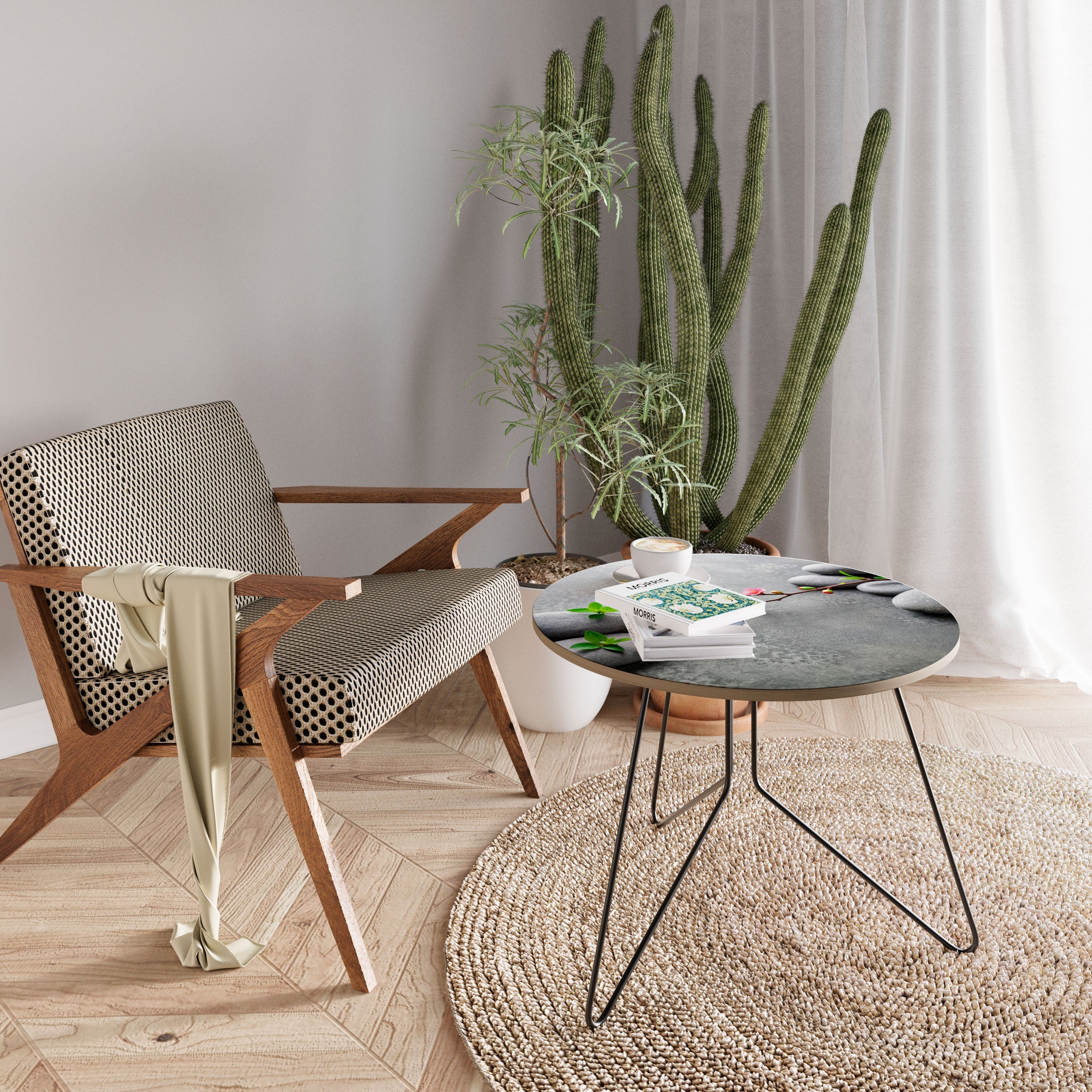 STONES AND BLOSSOMS Mesa de Centro 69