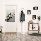 STONES AND BLOSSOMS Peel and Stick Vertical Poster