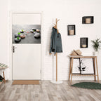 STONES AND BLOSSOMS Peel and Stick Horizontal Poster