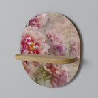 PEONY WHISPER Prateleira Oval Decorativa em Efeito Carvalho