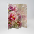 PEONY WHISPER Biombo Decorativo de 4 Painéis