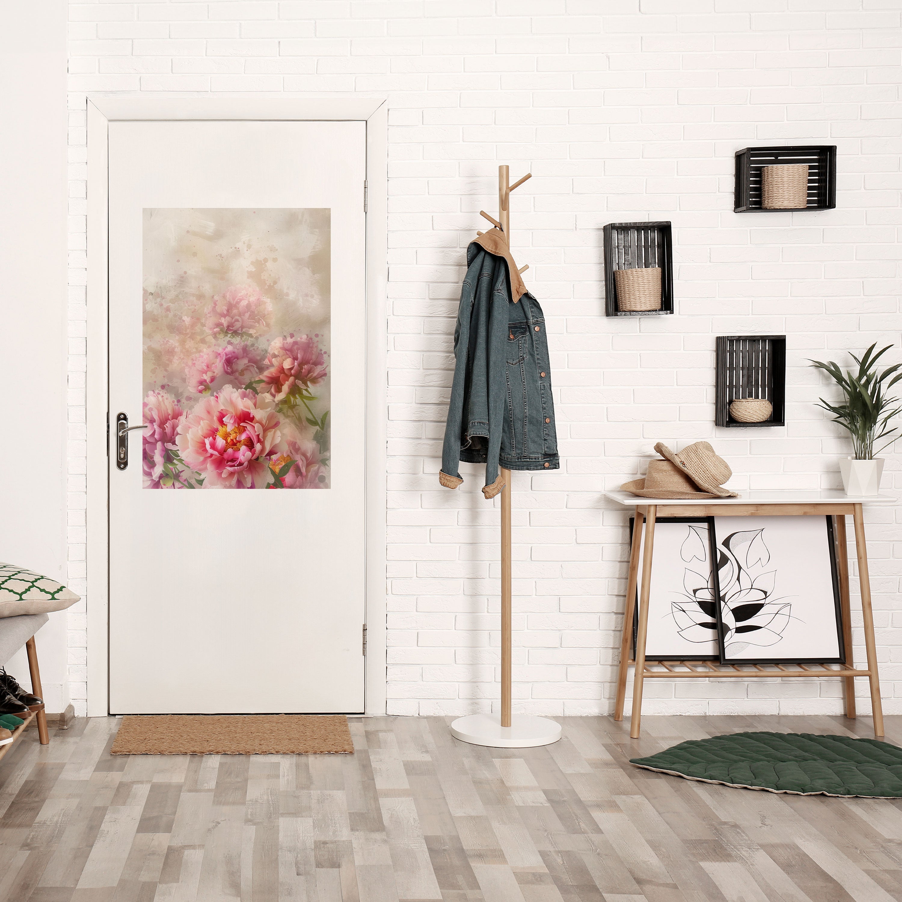 PEONY WHISPER Poster Vertical Autocolante