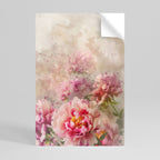 PEONY WHISPER Poster Vertical Autocolante