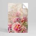 PEONY WHISPER Póster Autocolante Vertical
