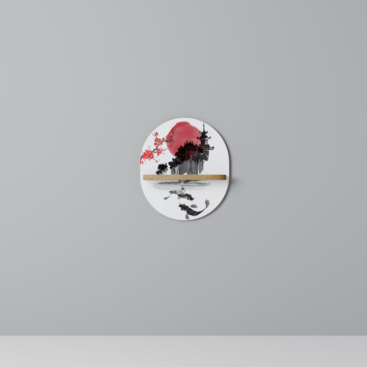 CHERRY SHADOWS Prateleira Artística