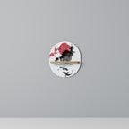 CHERRY SHADOWS Prateleira Oval Decorativa em Efeito Carvalho