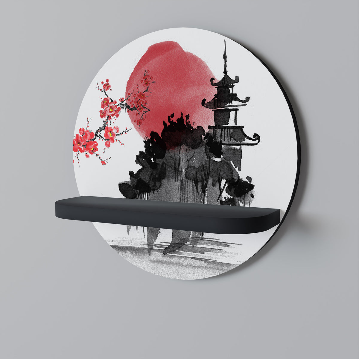 CHERRY SHADOWS Prateleira Artística