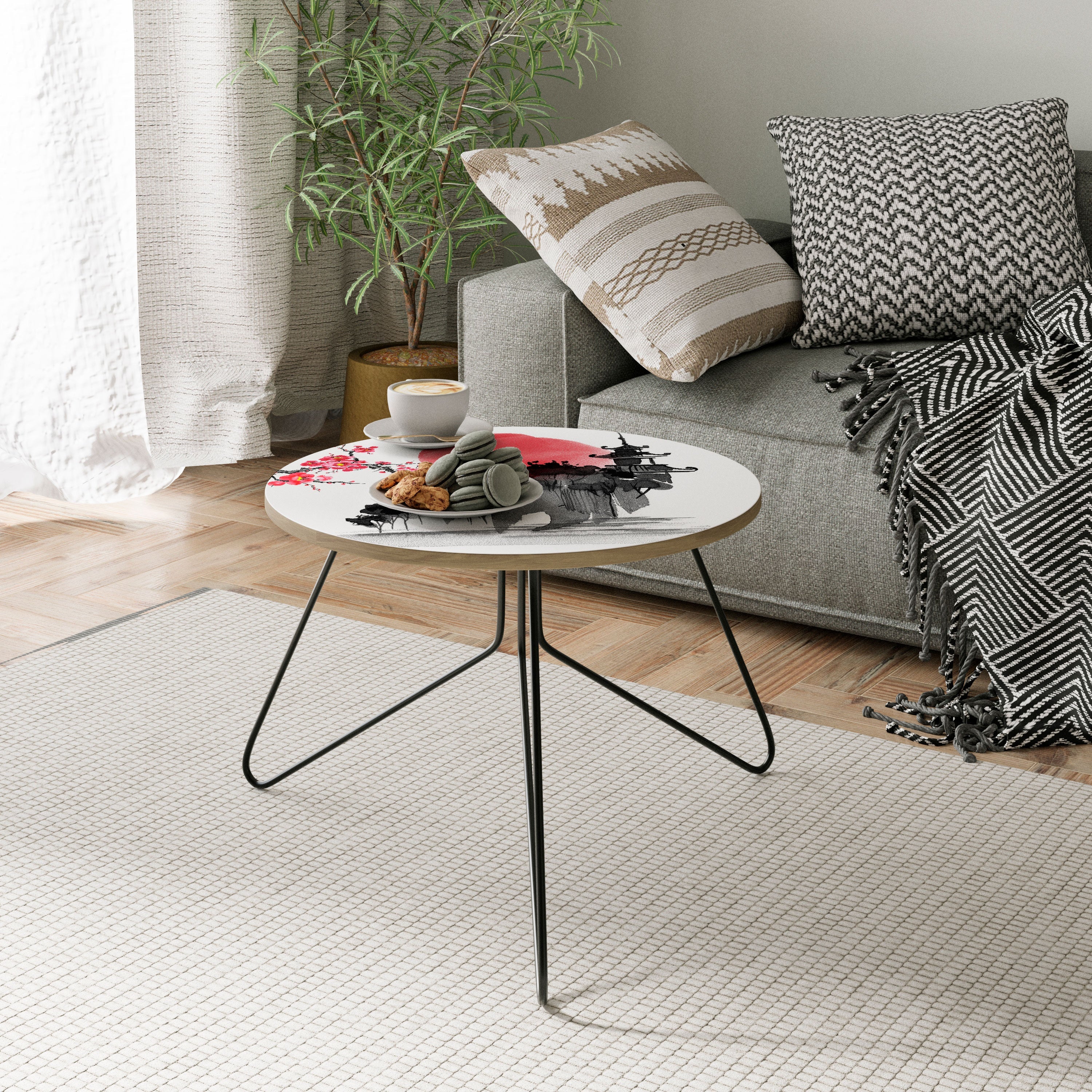 CHERRY SHADOWS Mesa de Centro 60