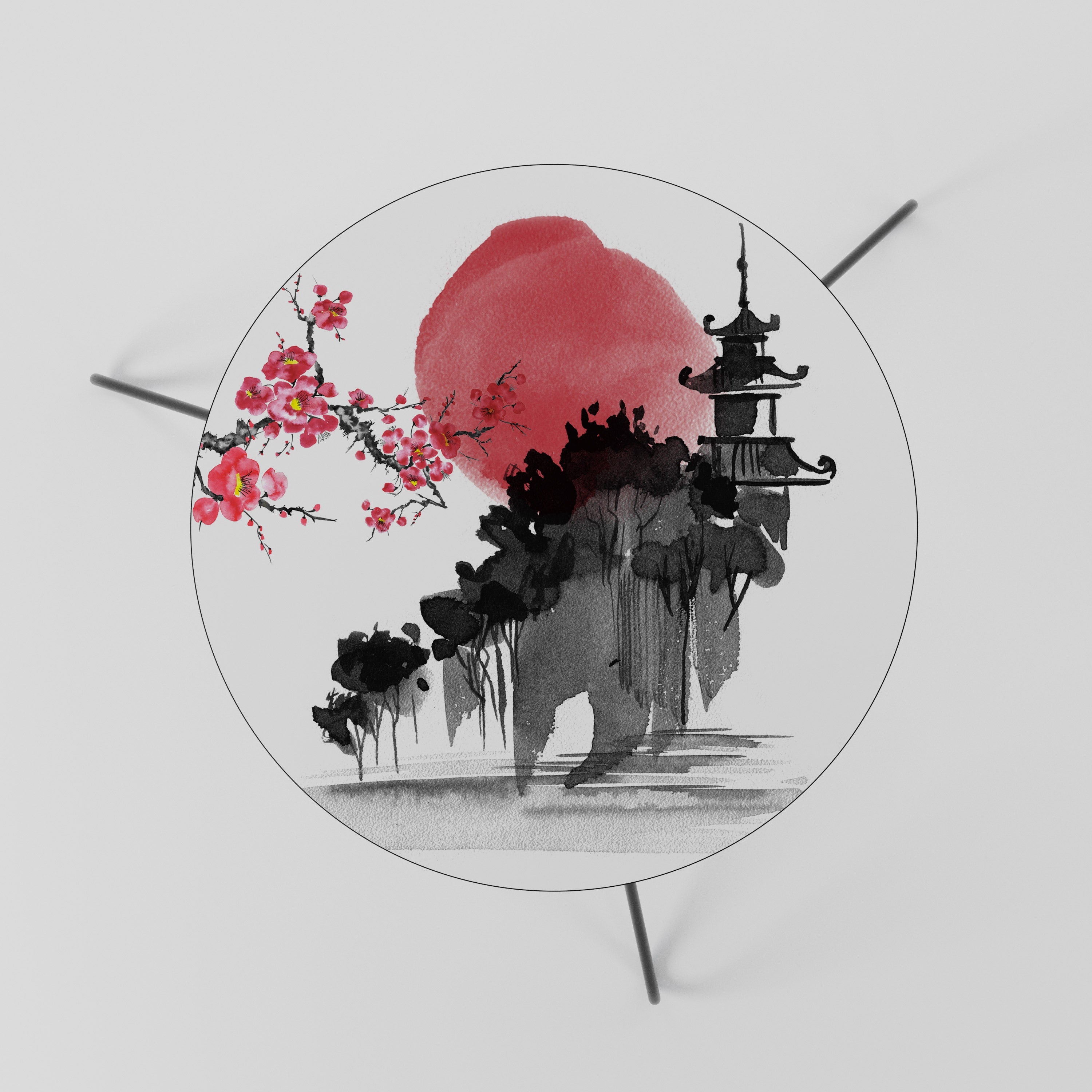 CHERRY SHADOWS Mesa de Centro 60