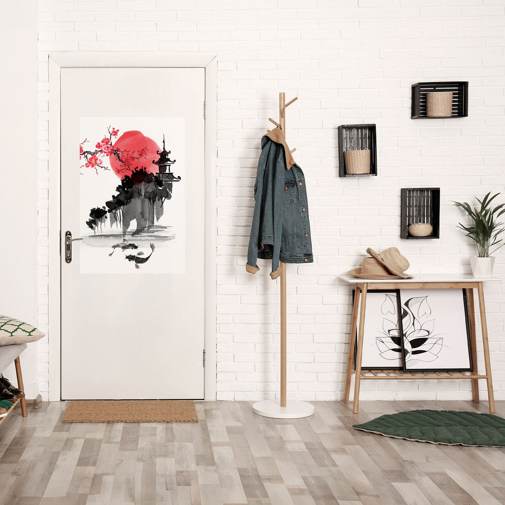 CHERRY SHADOWS Poster Vertical Autocolante