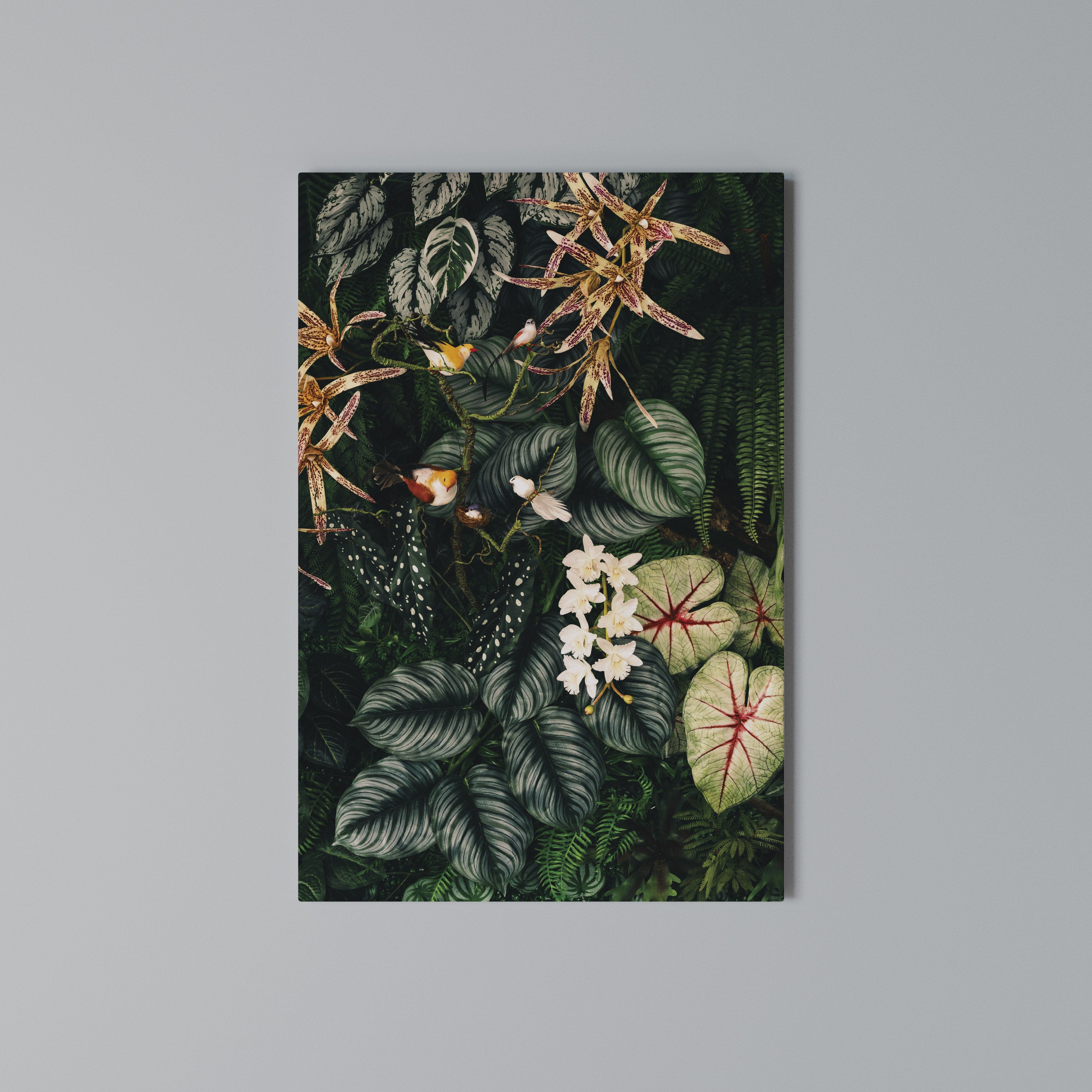 SILENT WILDERNESS Quadro em tela vertical