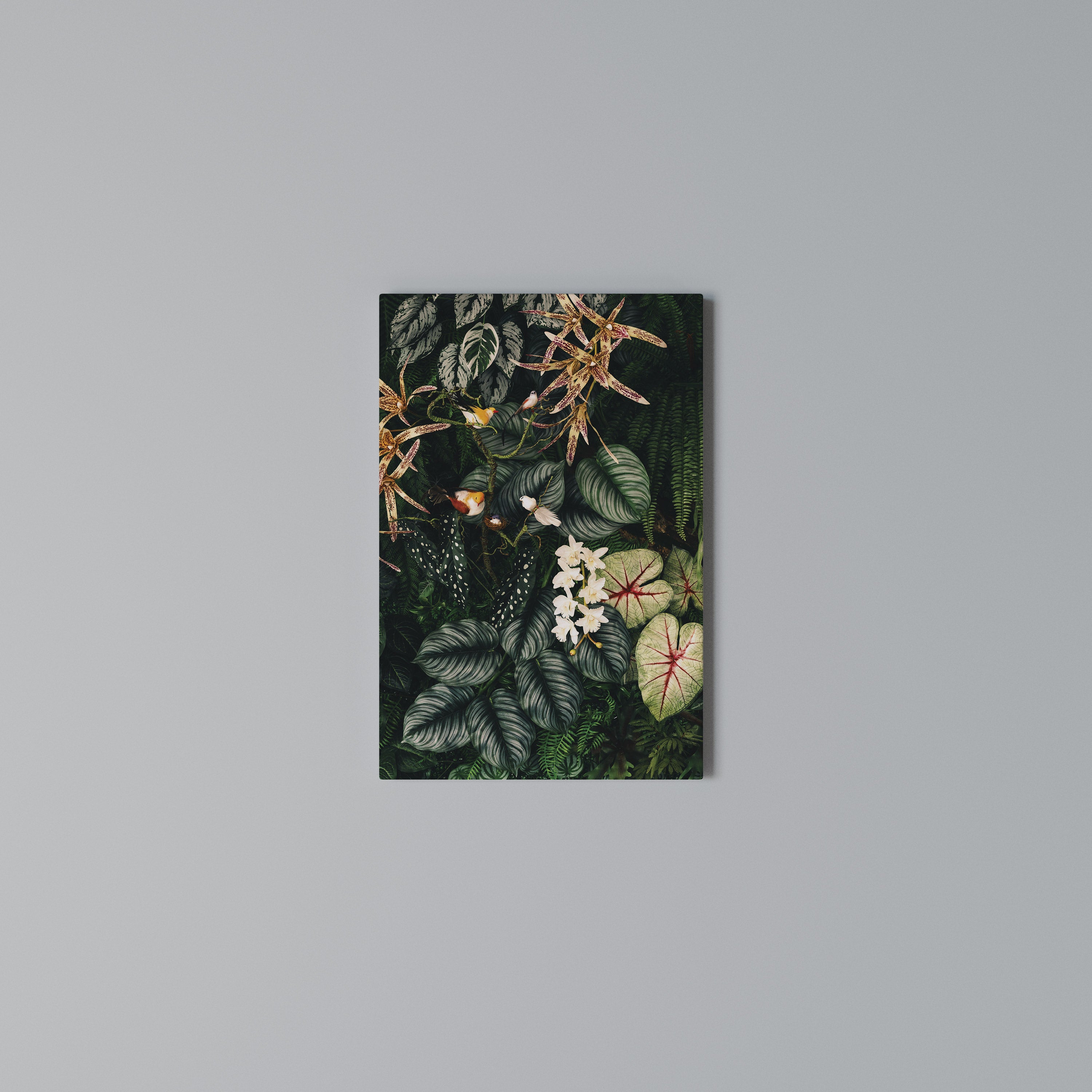 SILENT WILDERNESS Quadro em tela vertical