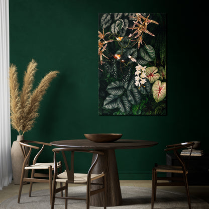 SILENT WILDERNESS Quadro em tela vertical