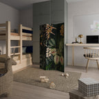 SILENT WILDERNESS Biombo Decorativo de 3 Painéis