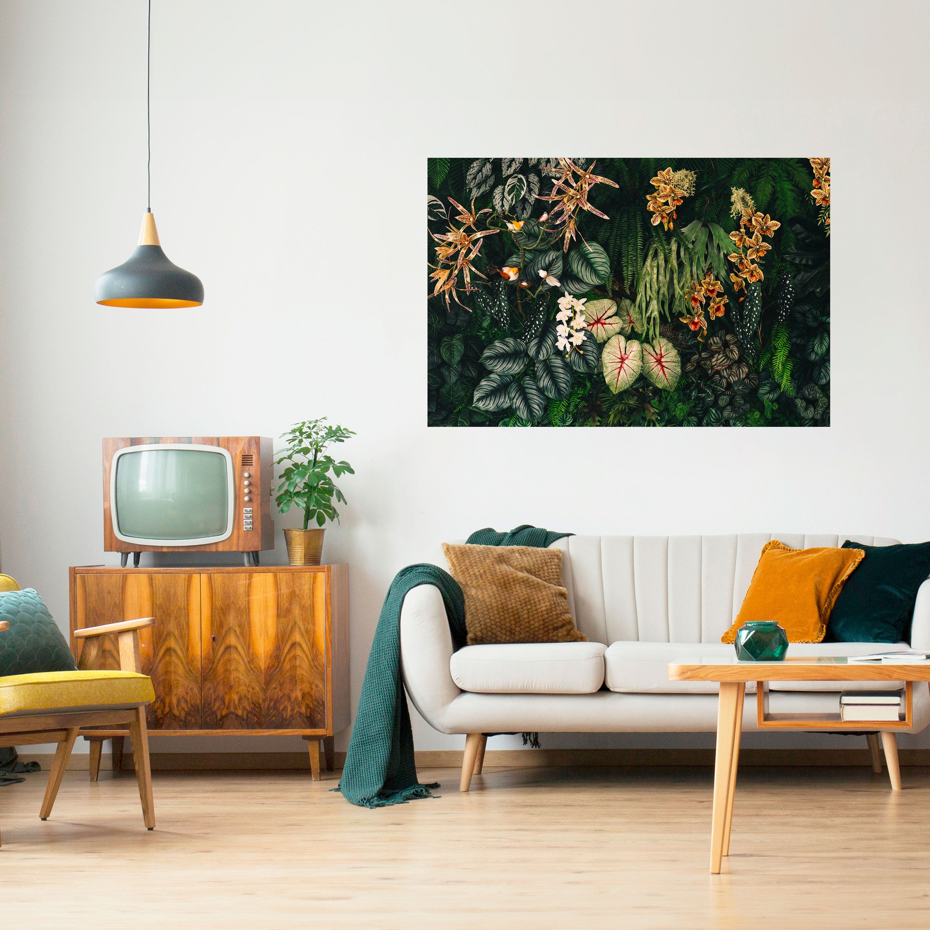 SILENT WILDERNESS Poster Horizontal Autocolante