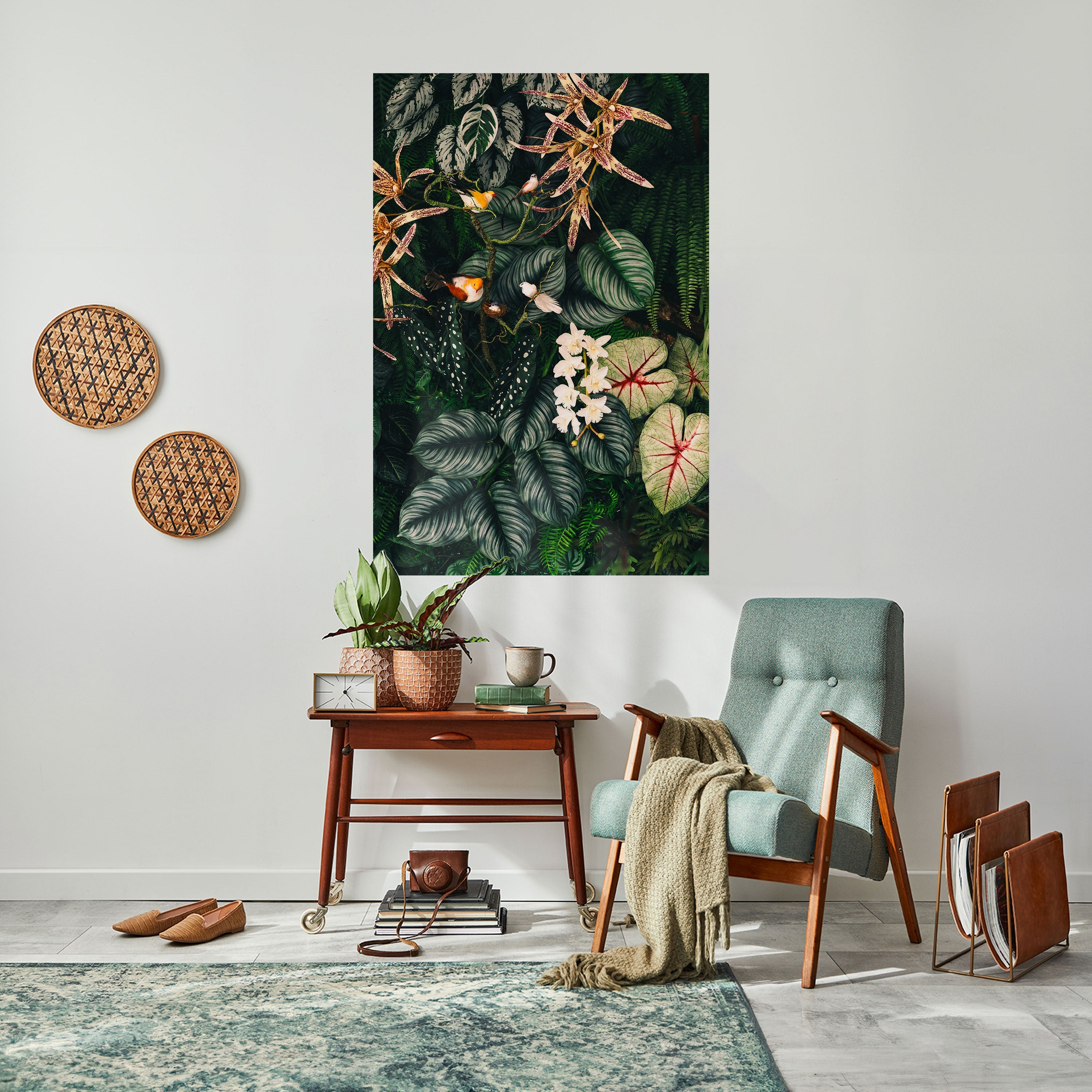 SILENT WILDERNESS Poster Vertical Autocolante