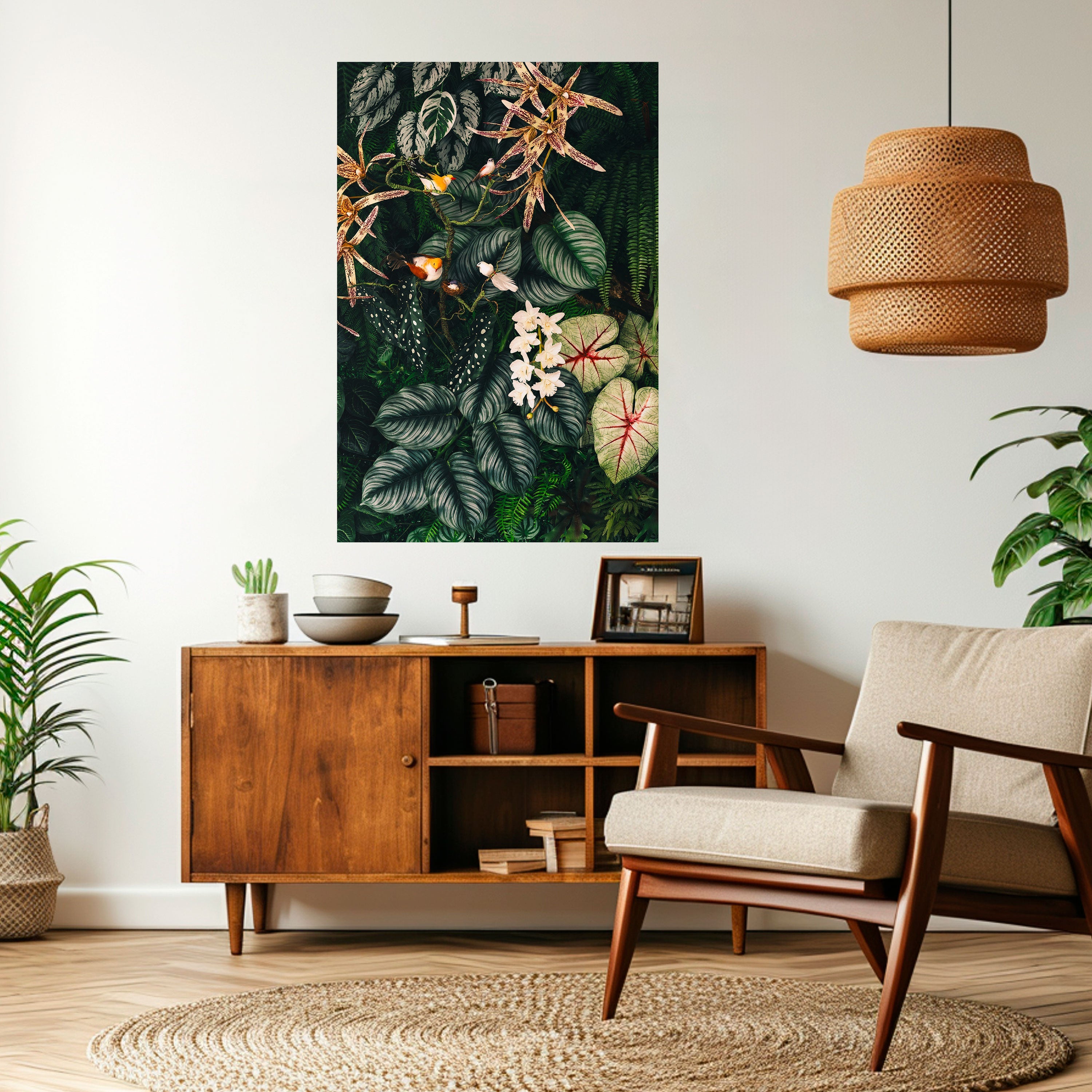 SILENT WILDERNESS Poster Vertical Autocolante