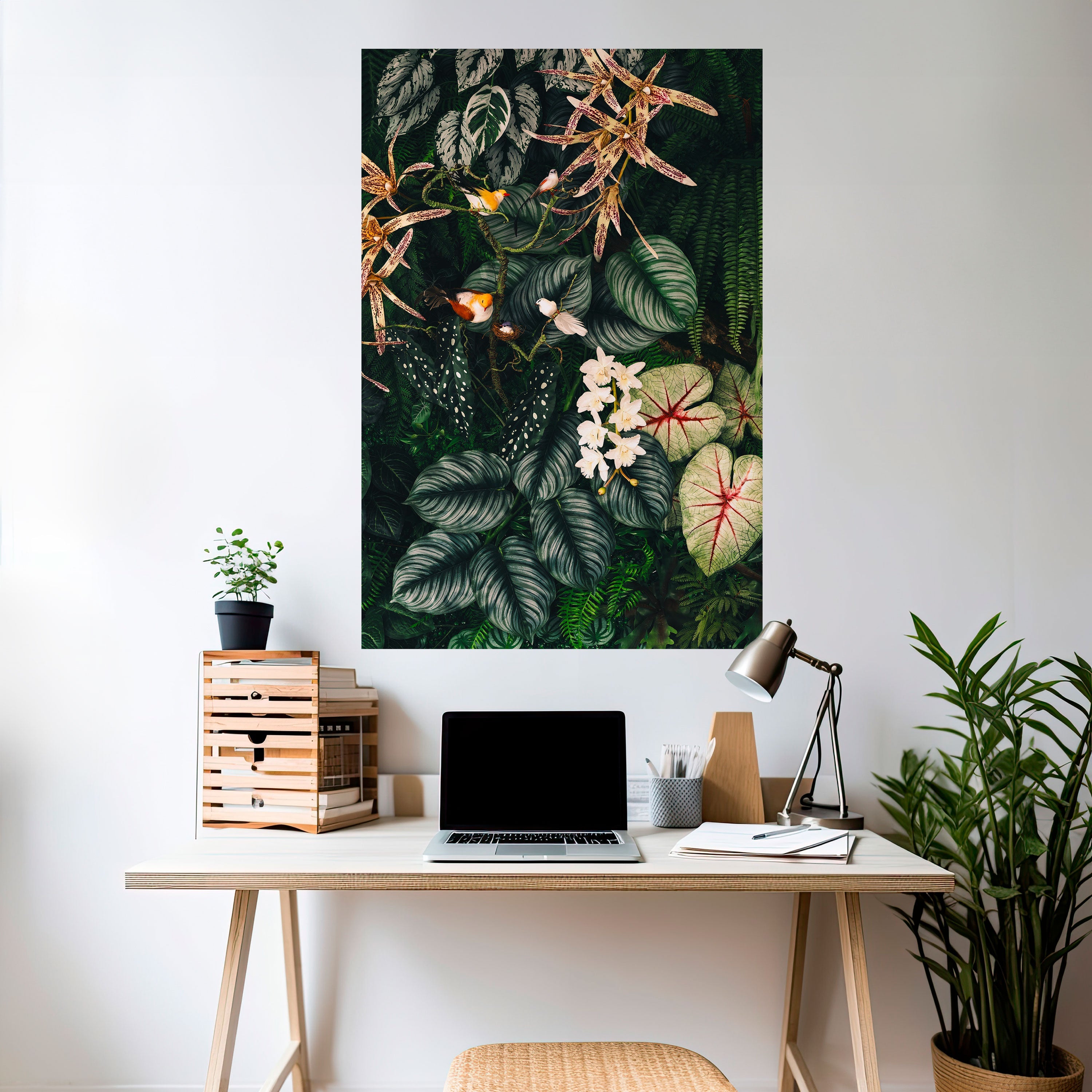 SILENT WILDERNESS Poster Vertical Autocolante