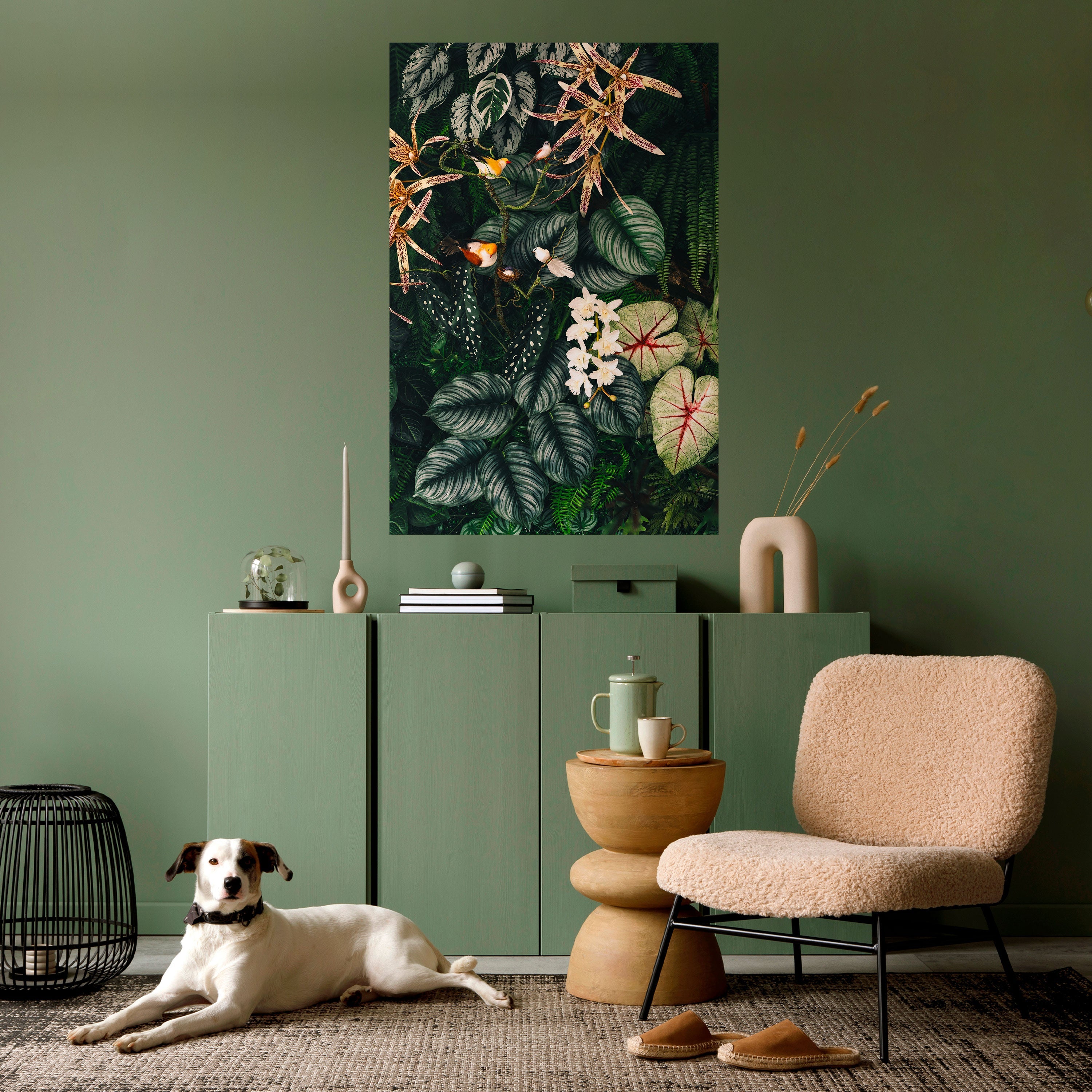 SILENT WILDERNESS Poster Vertical Autocolante