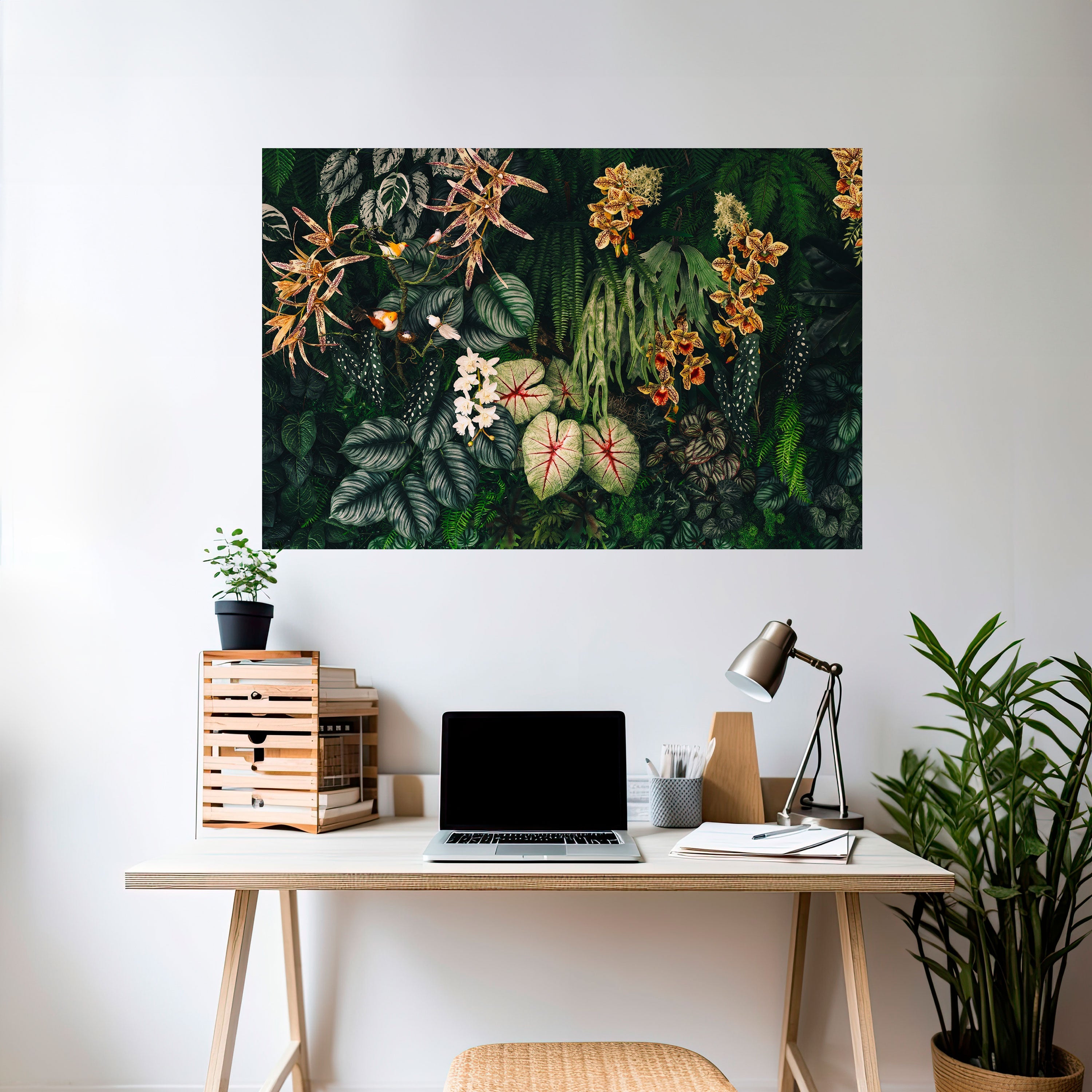 SILENT WILDERNESS Poster Horizontal Autocolante