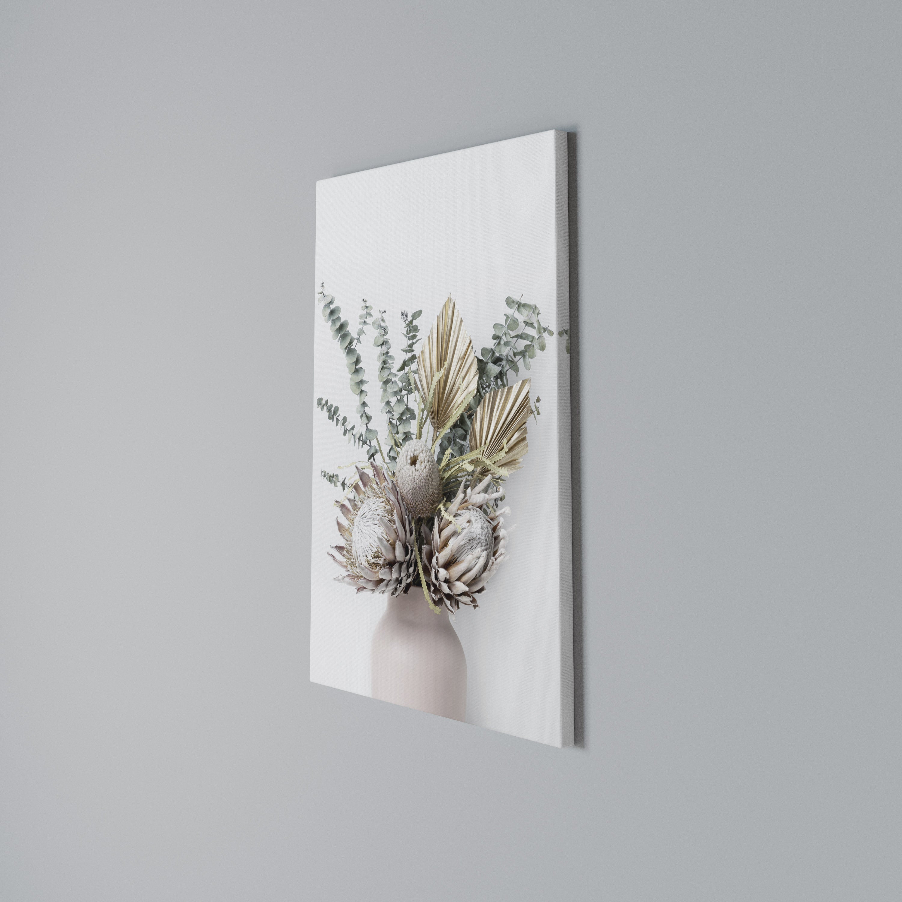 NATURE'S GOLDEN WHIMSY Quadro em tela vertical