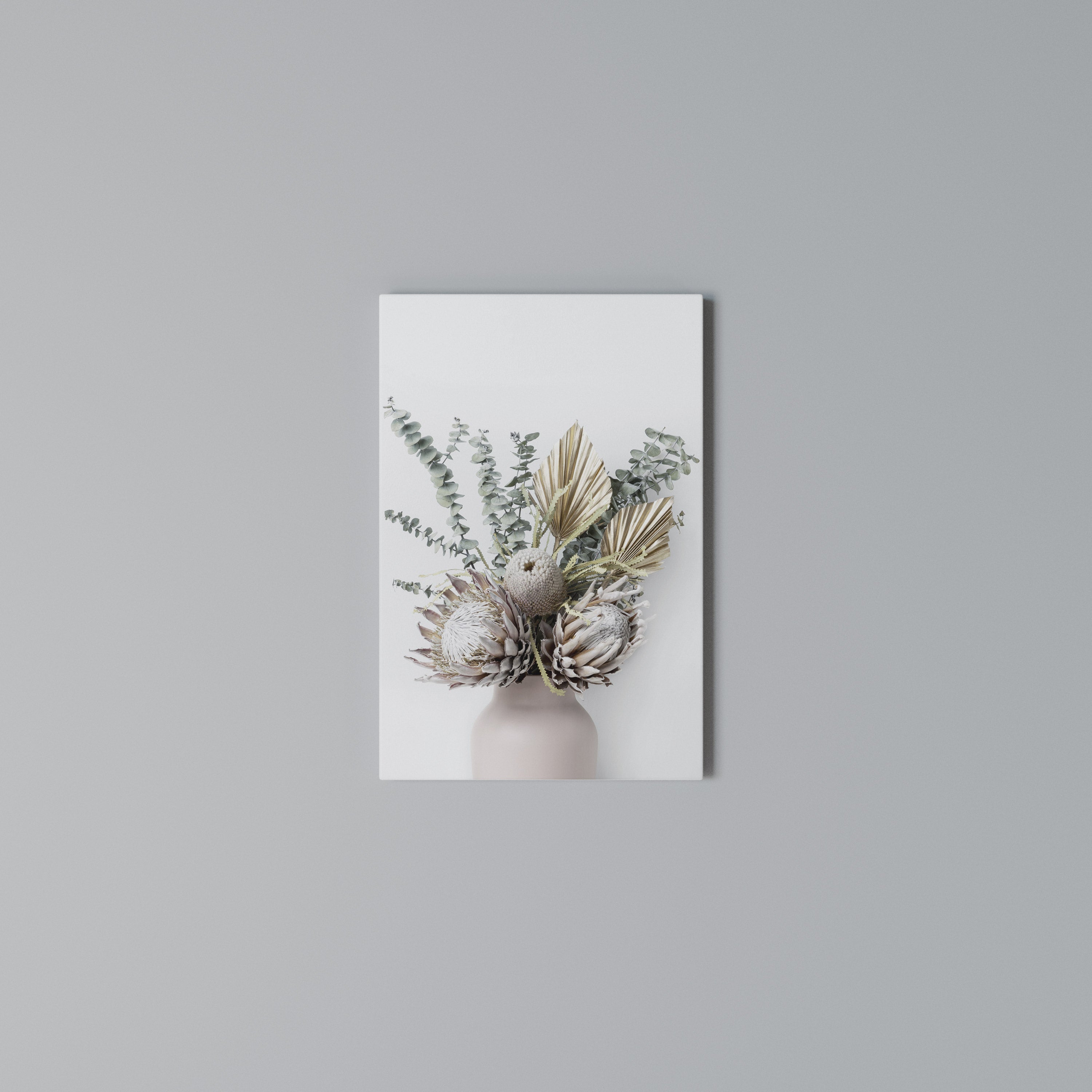 NATURE'S GOLDEN WHIMSY Quadro em tela vertical