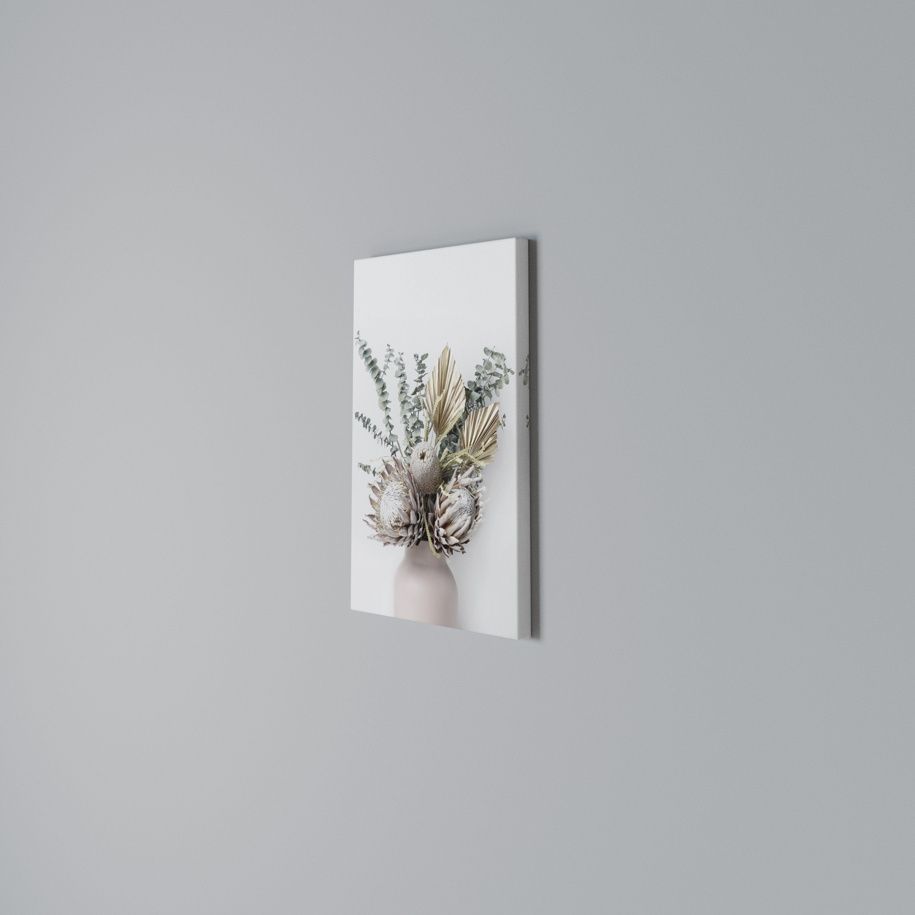 NATURE'S GOLDEN WHIMSY Quadro em tela vertical