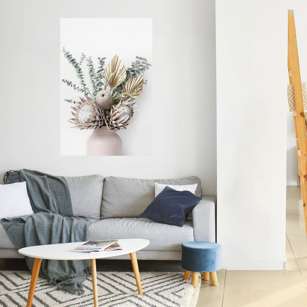 NATURE'S GOLDEN WHIMSY Poster Vertical Autocolante