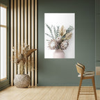 NATURE'S GOLDEN WHIMSY Poster Vertical Autocolante