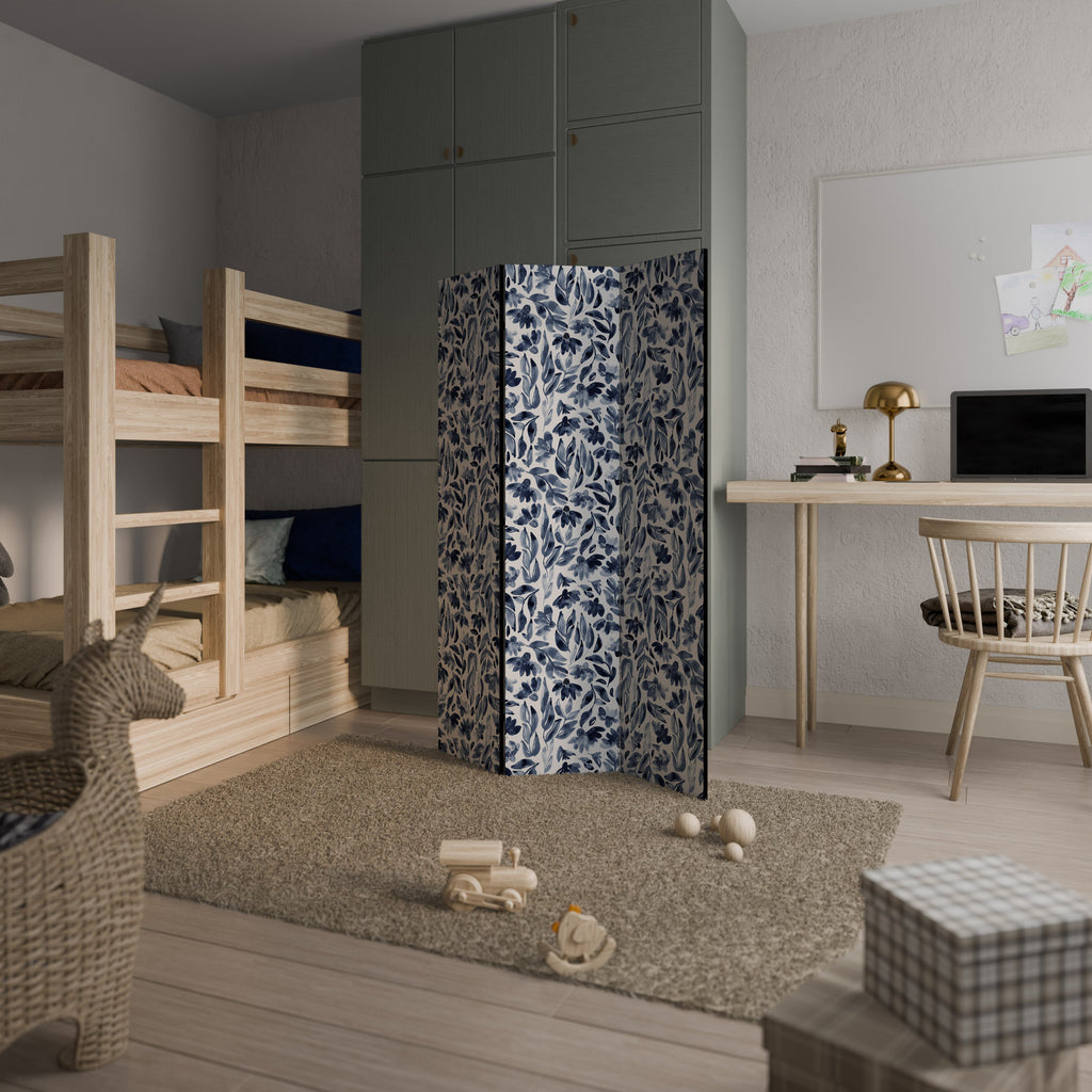 FLORAL FANTASY FABLE Biombo Decorativo de 3 Painéis