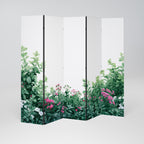 FLORAL SERENITY BARRIER 5-Panel Room Divider