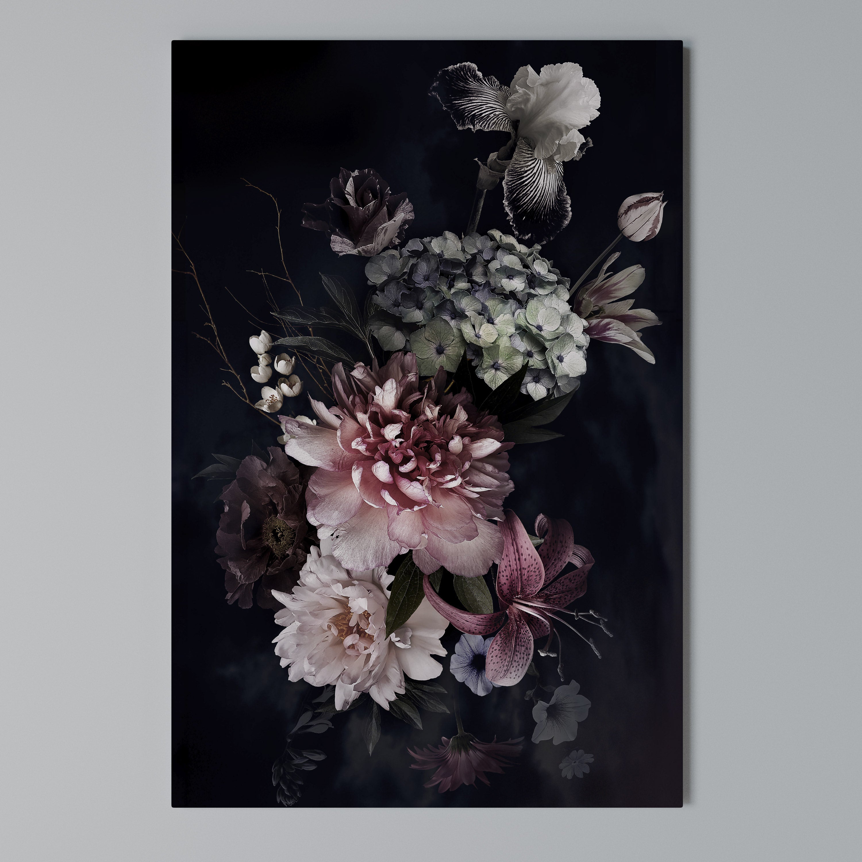 PURE BLOSSOM Quadro em tela vertical