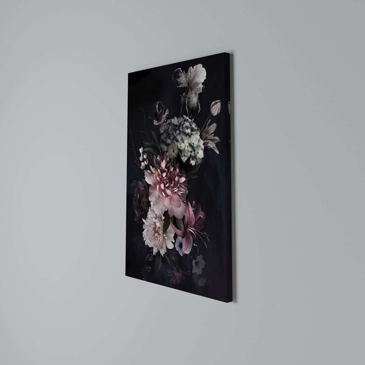 PURE BLOSSOM Quadro em tela vertical