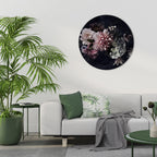 PURE BLOSSOM Quadro Redondo Decorativo