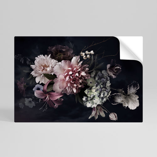 PURE BLOSSOM Póster Autocolante Horizontal