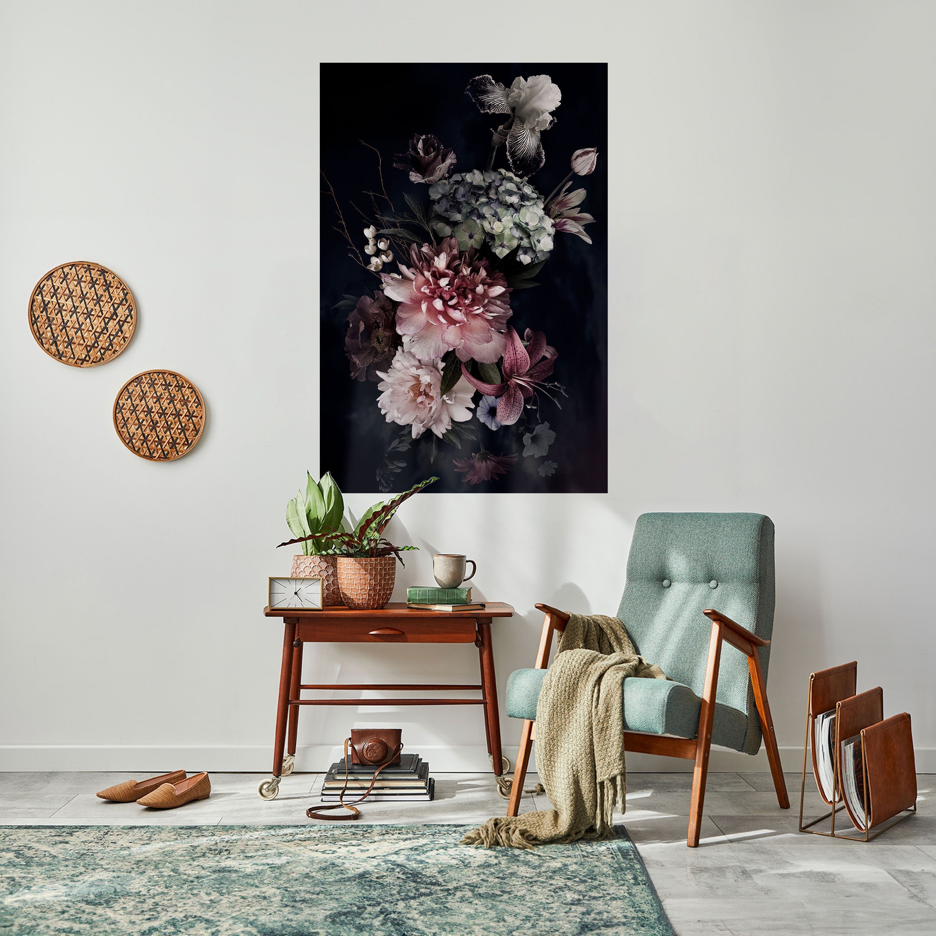 PURE BLOSSOM Poster Vertical Autocolante