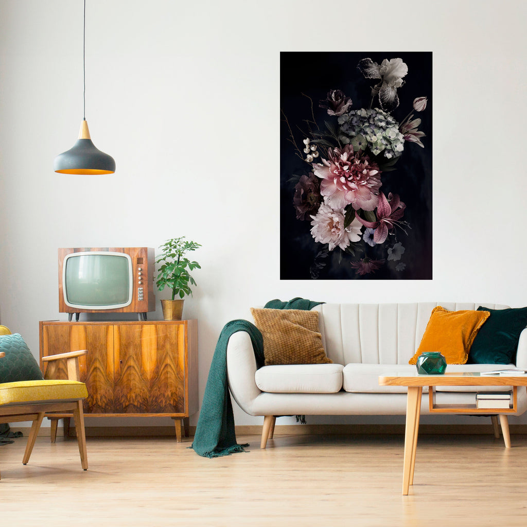 PURE BLOSSOM Poster Vertical Autocolante