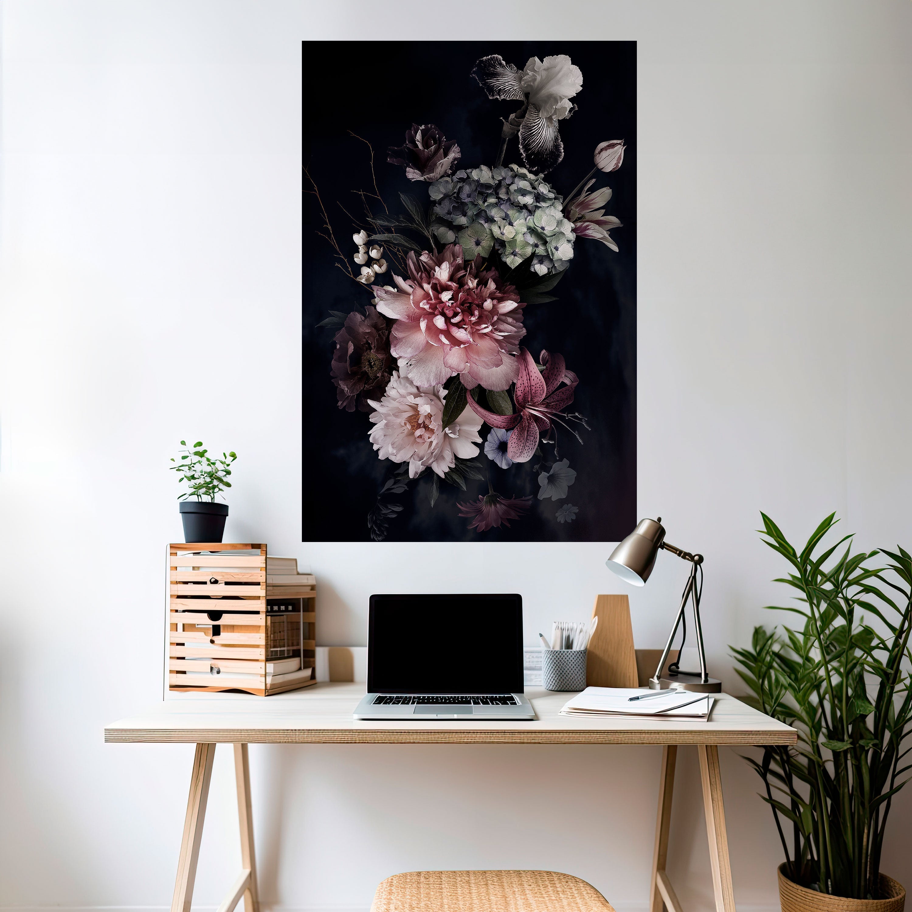 PURE BLOSSOM Poster Vertical Autocolante