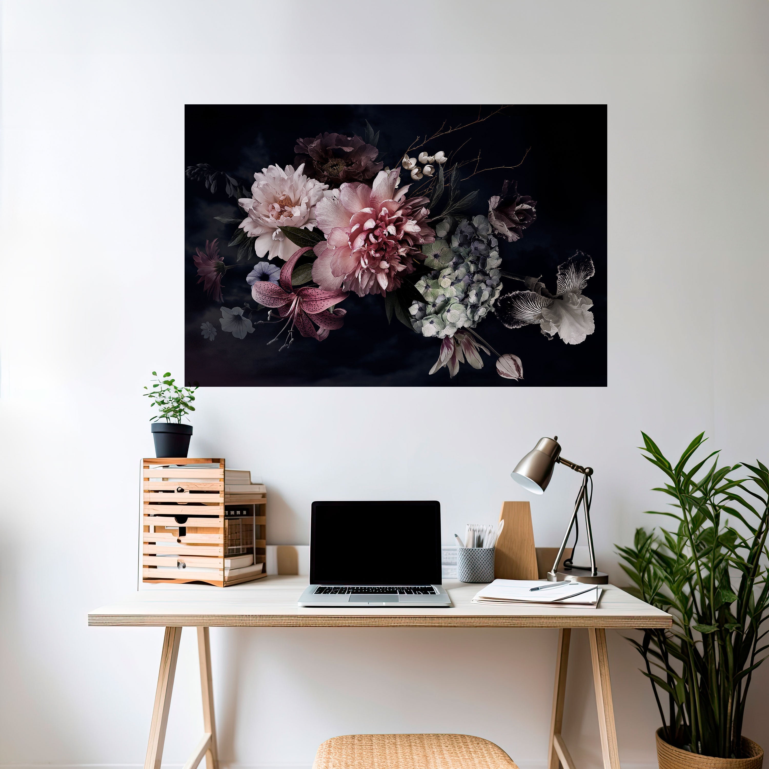 PURE BLOSSOM Poster Horizontal Autocolante