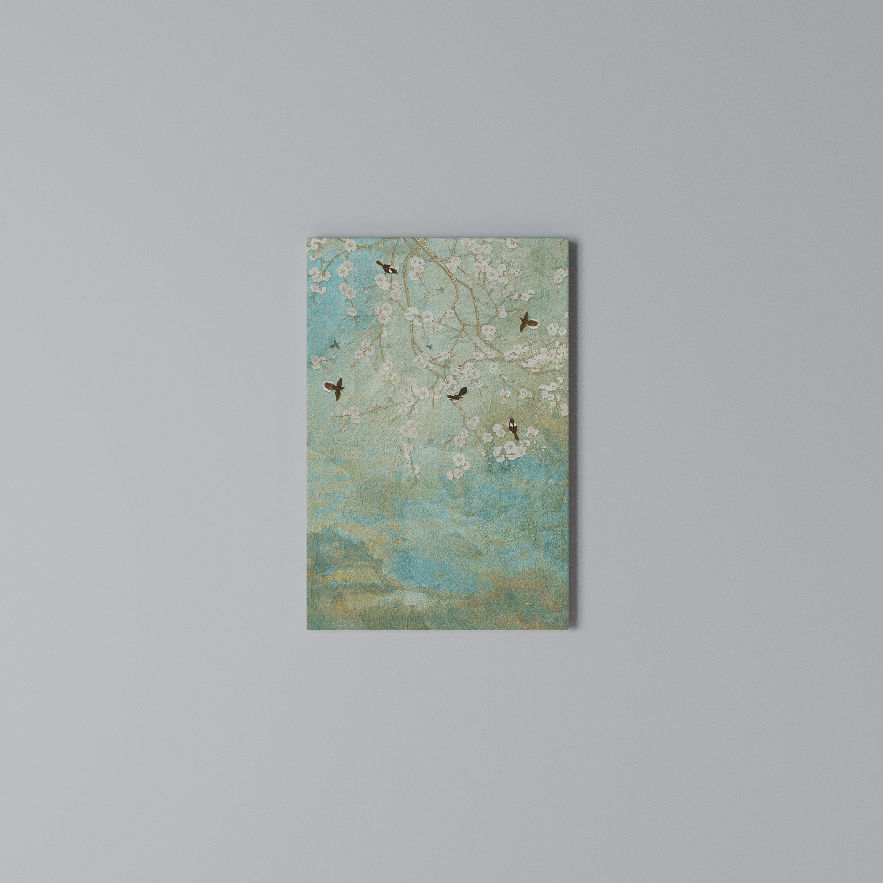 BLOOMING CHARM Quadro em tela vertical