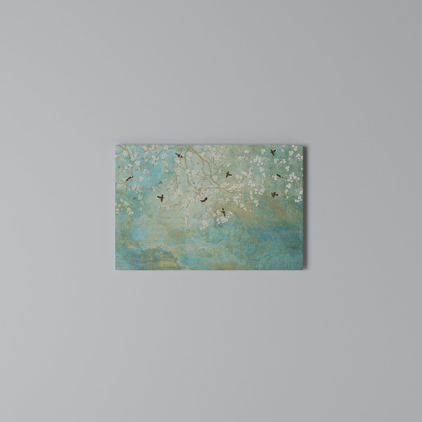 BLOOMING CHARM Horizontal Canvas Print