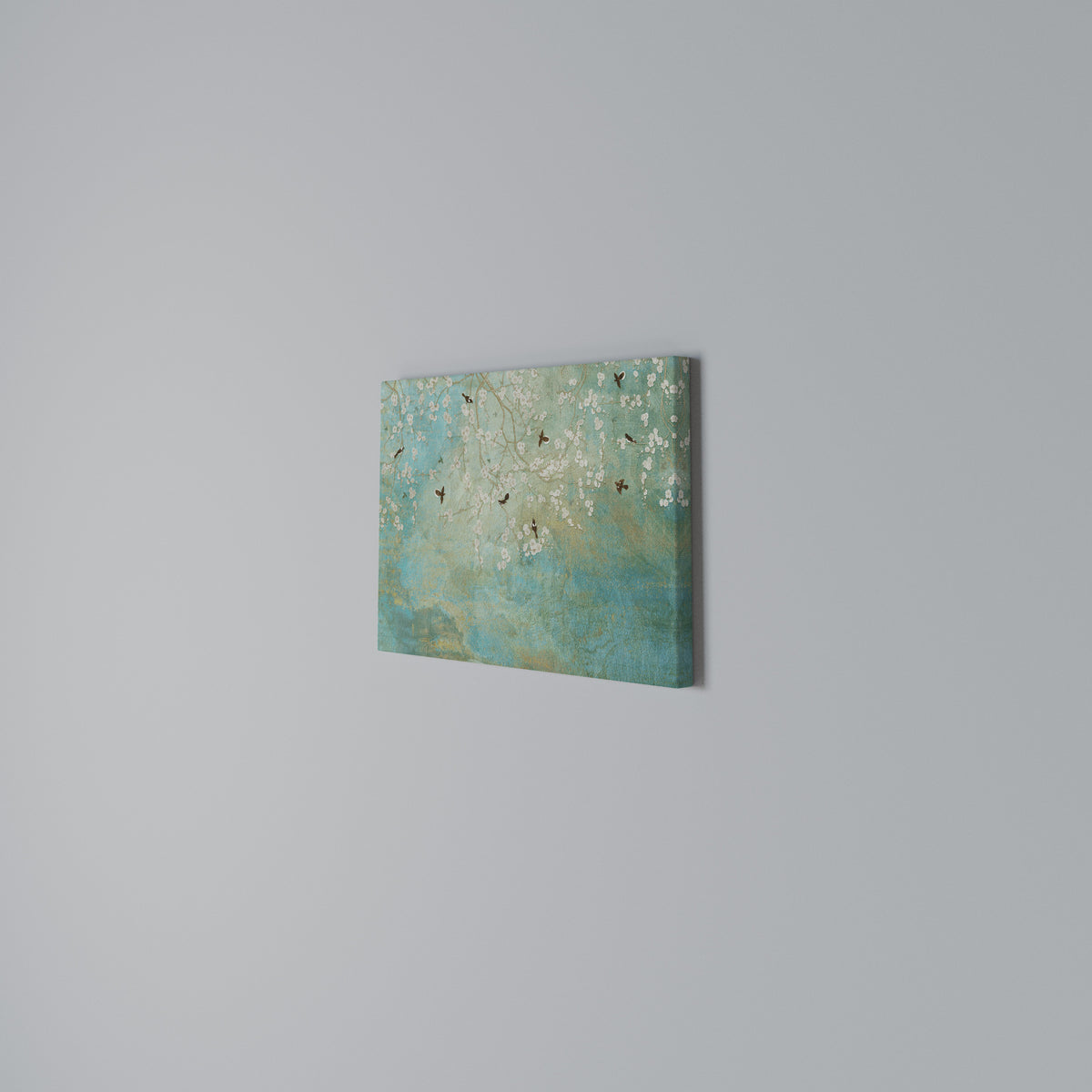 BLOOMING CHARM Horizontal Canvas Print