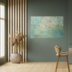 BLOOMING CHARM Peel and Stick Horizontal Poster