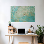 BLOOMING CHARM Peel and Stick Horizontal Poster