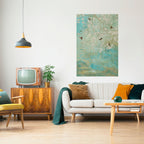 BLOOMING CHARM Poster Vertical Autocolante